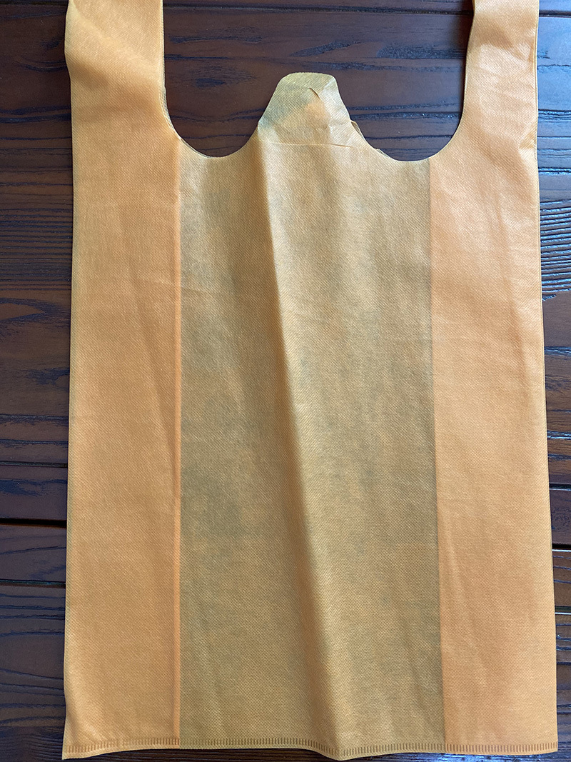 无纺布背心袋现货 超市购物袋 礼品饰品 印刷logo 厂家定做批发