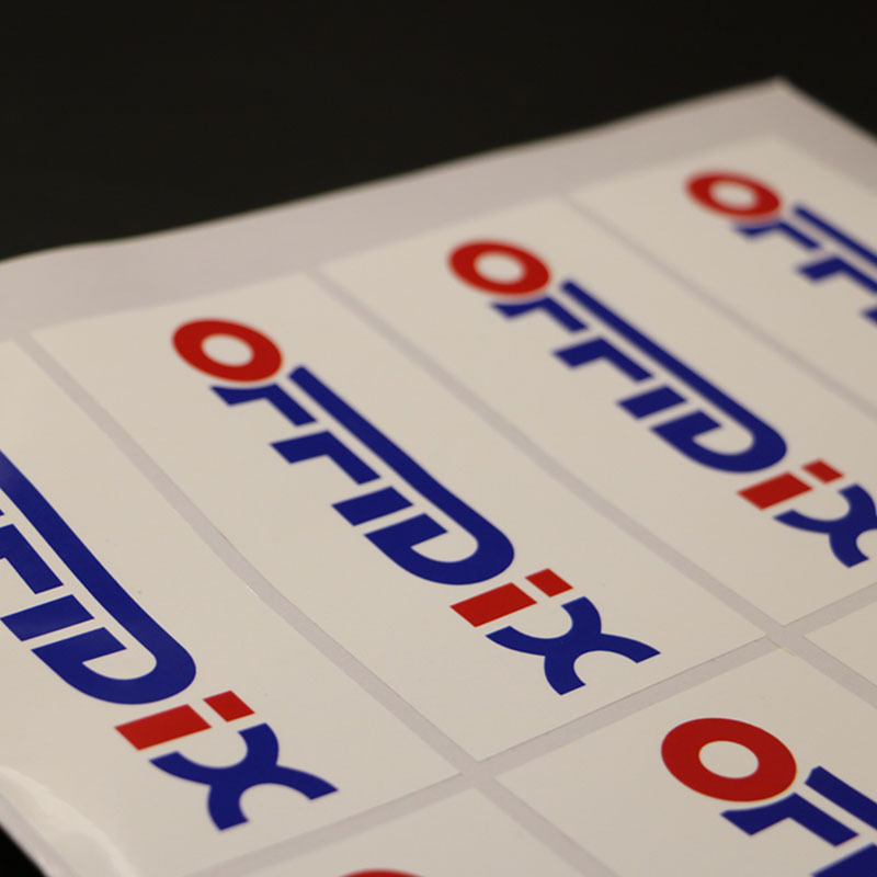 乳白pvc不干胶定制防水防撕塑料标签印刷各类商标定做粘贴纸logo