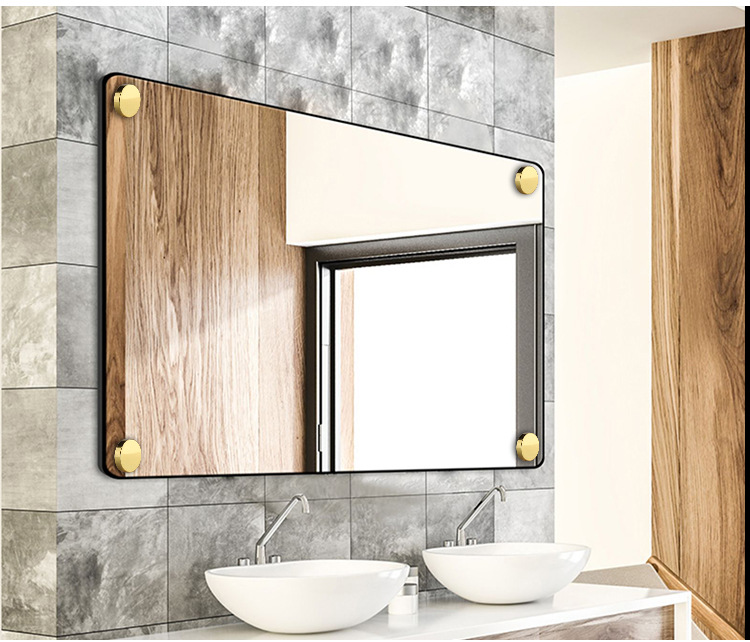 厂家直销 纯铜镜钉广告牌装饰钉浴室镜钉平面玻璃镜钉 多规格现货