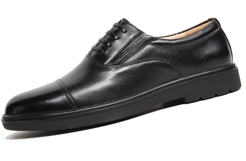 3515强人防水防油防滑厨房厨师上班工作专用鞋商务休闲皮鞋男