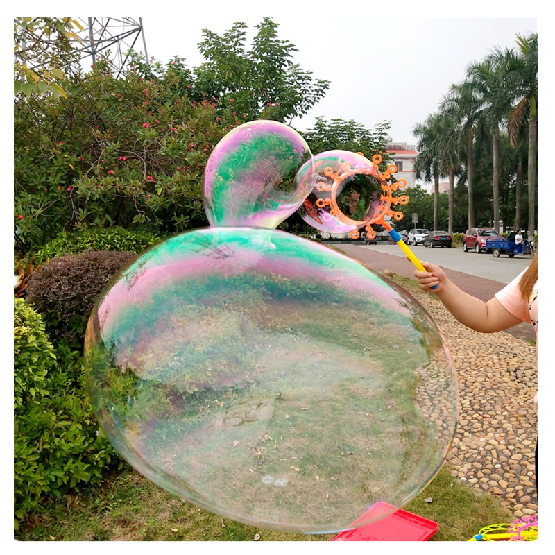 学校泡泡秀活动工具商演儿童户外大泡泡圈玩具魔幻泡泡秀表演道具