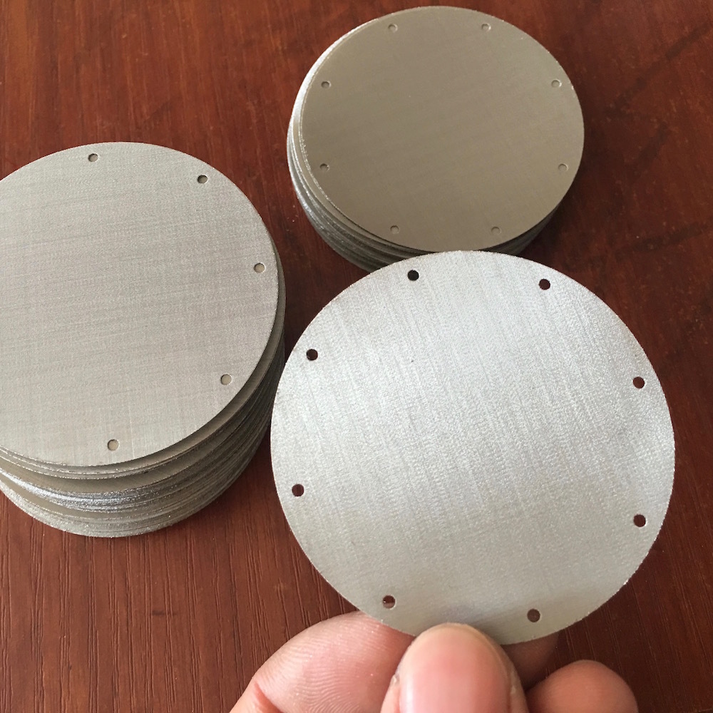 不锈钢过滤网片 304单双层 铝包边不锈钢咖啡滤网 冲压成型网片