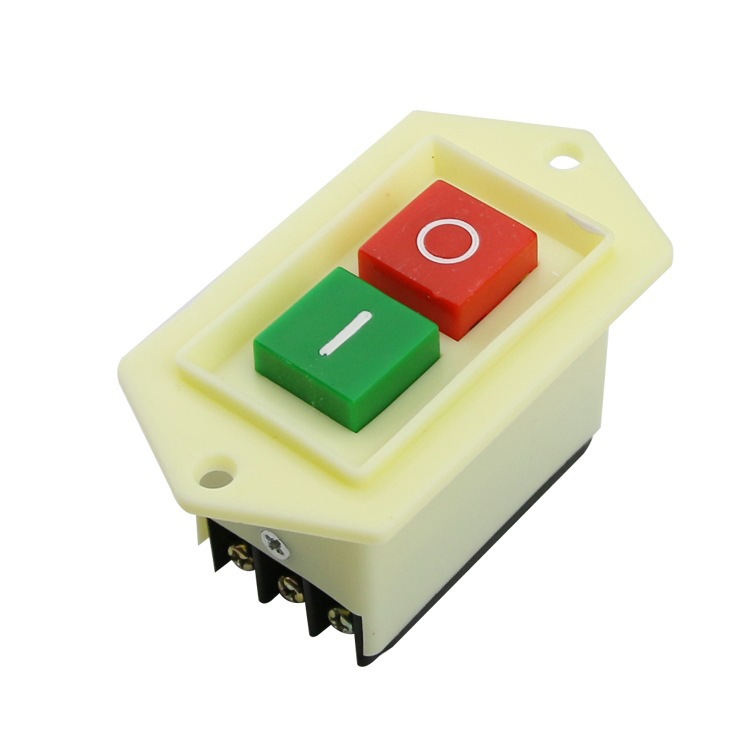三相按钮开关启动器lc3-10380v10a台钻开关lc3-5电源按钮开关按键