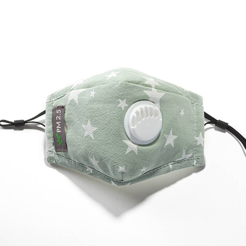 5滤片防护立体水洗调节棉质口罩