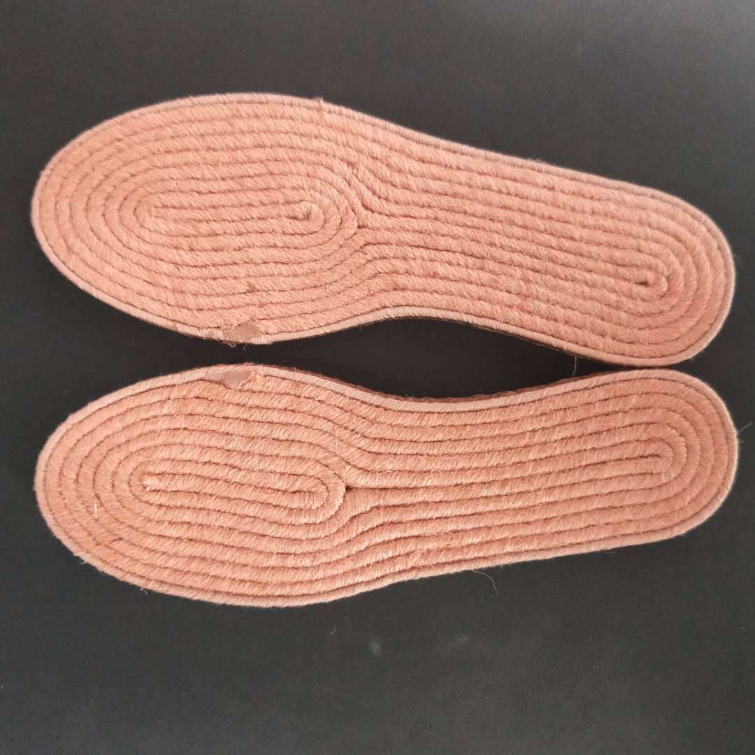 草编麻绳凉鞋底养脚吸汗透手工编织渔夫鞋麻编厂家直销