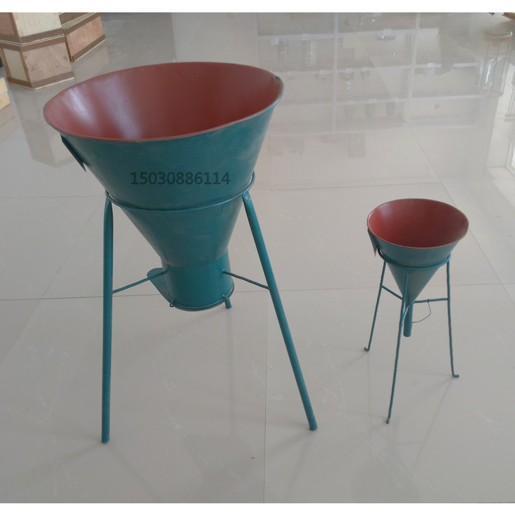 砂子漏斗石子漏斗砂石漏斗石子堆积密度测定仪砂石漏斗沧州筑龙