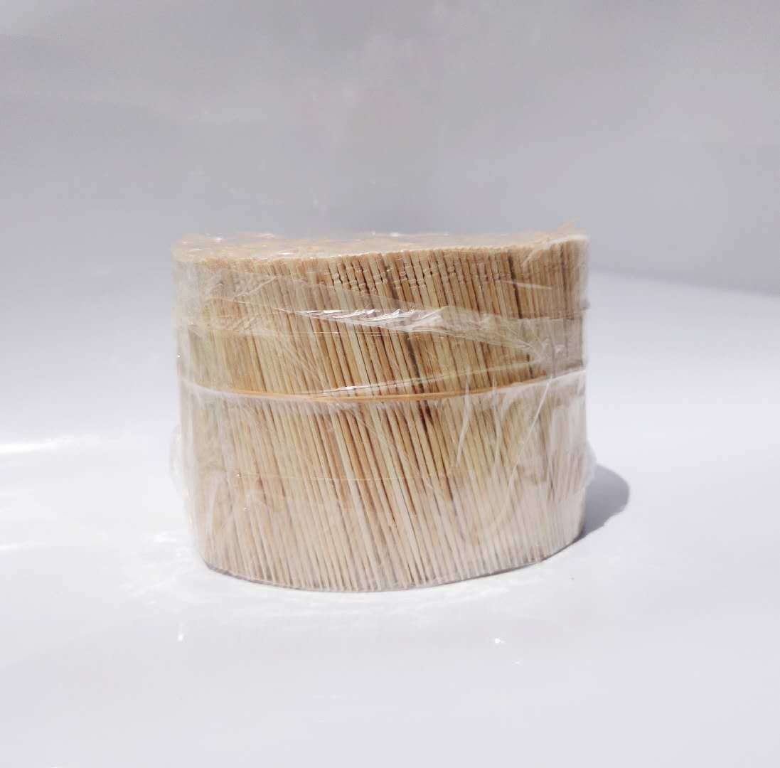 【3500根】10厘米水果签水果叉竹牙签小吃短竹签烧小吃烤签鸡排签