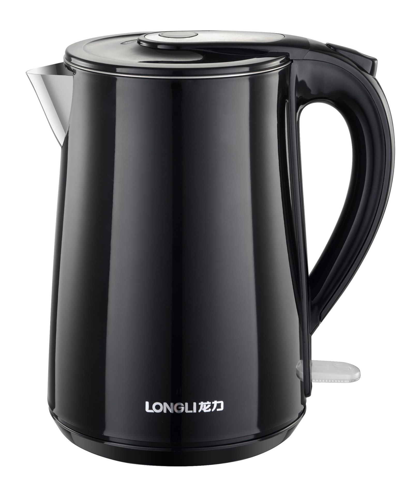 龙力304不锈钢电热水壶1.8升家用自动断电大容量宿舍烧水煮茶壶