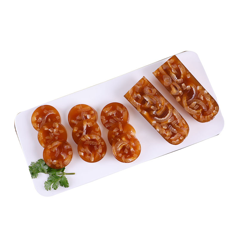 青岛厂家批发水晶肉皮肠 美味肉皮肠 小吃零食下酒菜 开袋即食