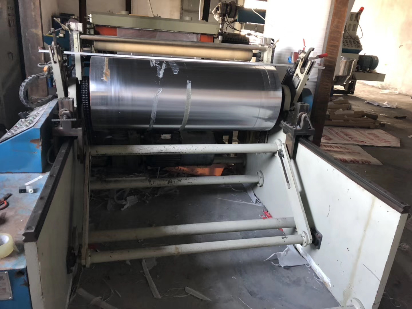 二手淋膜机出售1300瑞安意联淋膜挤出复合机