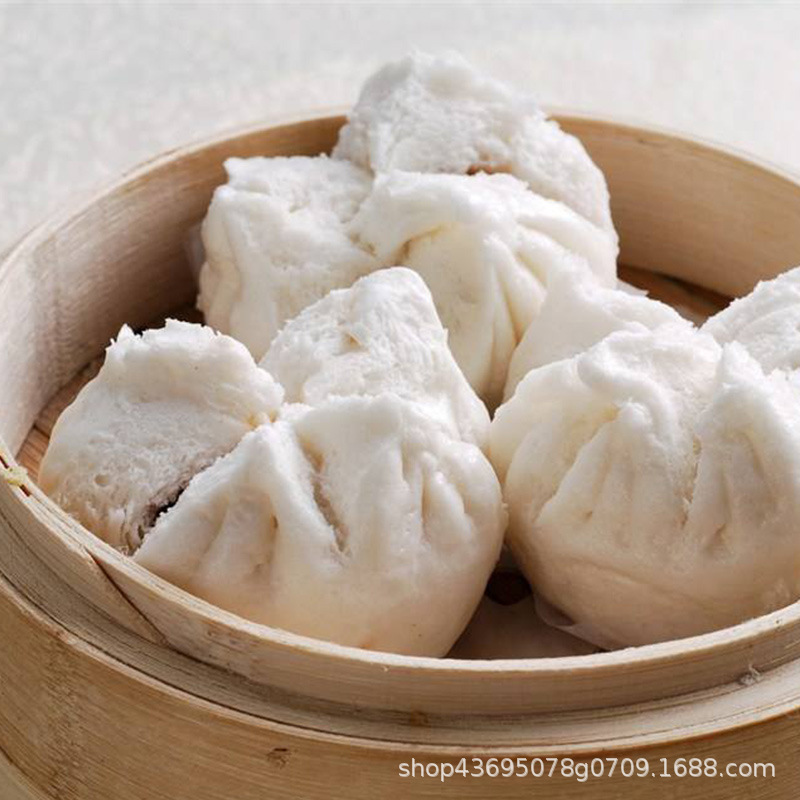 笑口叉烧包 速冻面食包子馒头 广东早茶下午茶点心 美食点心12只