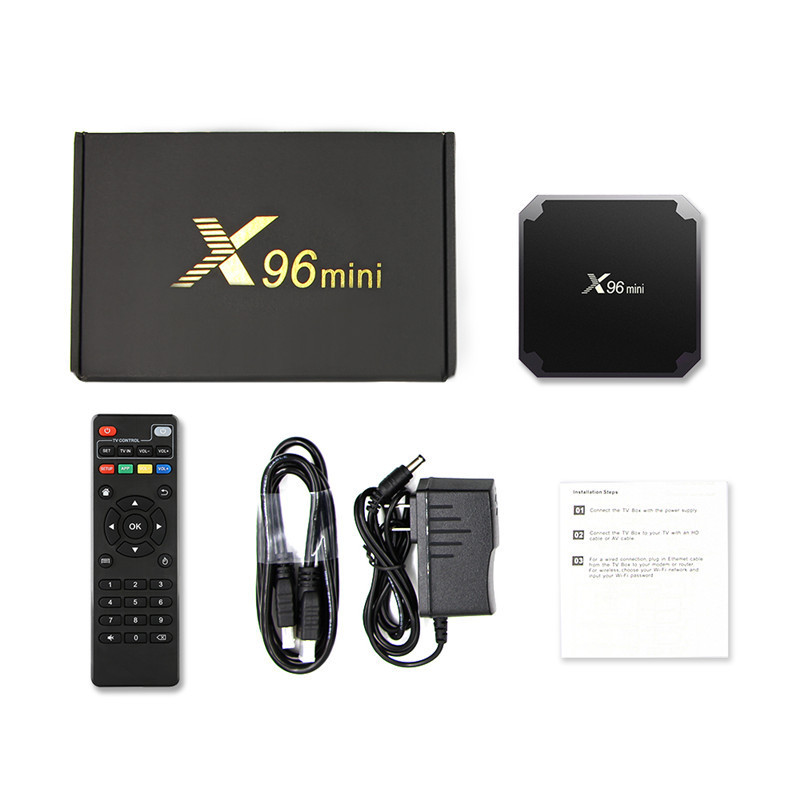 X96 Mini Android TV Box S905w Set-Top Box TV Box 16G X96 X96mini