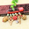 baby children Jewelry originality Folk custom weave Pin Mahogany carving Cinnabar Tibetan silver Material Science Birthday gifts baby children Jewelry originality Folk custom weave Pin Mahogany carving Cinnabar Tibetan silver Material Science Birthday gifts