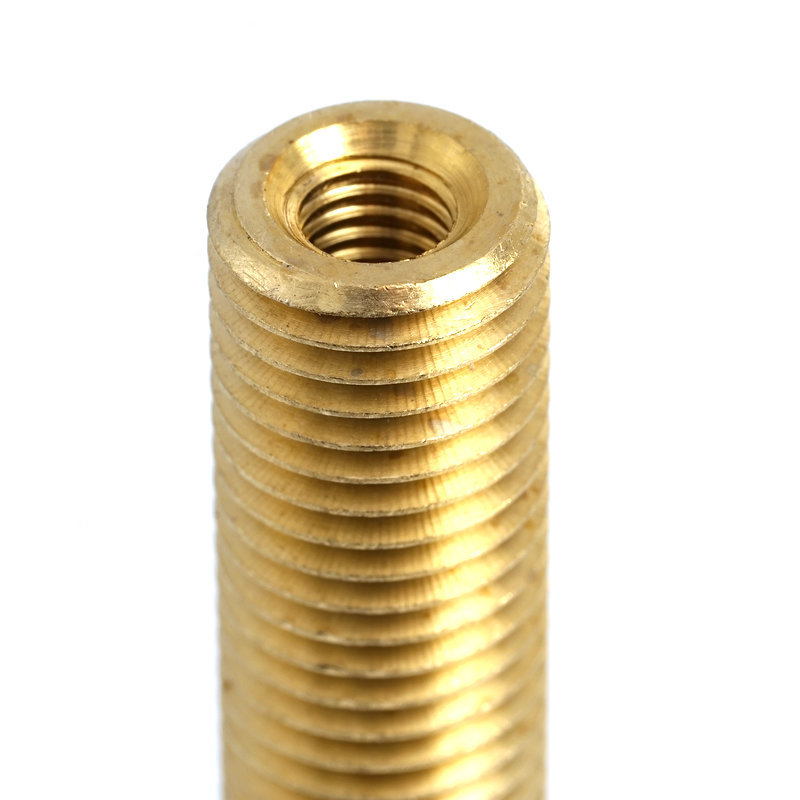 铜合金沉头空心螺栓 灯具带孔内外螺纹穿线螺丝 口罩机过线螺丝