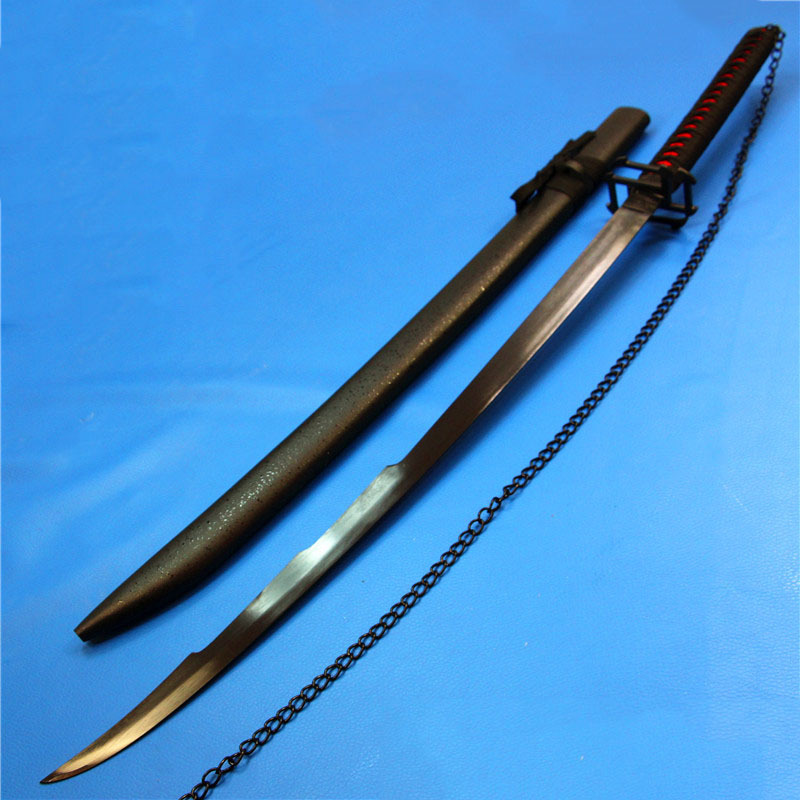 动漫死神黑崎一护cosplay太刀剑道具武器斩魄刀斩月木刀未开刃