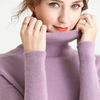 Pure cashmere sweater Ladies High collar Cardigan Self cultivation Show thin Base coat Autumn new pattern Cashmere sweater Pure cashmere sweater Ladies High collar Cardigan Self cultivation Show thin Base coat Autumn new pattern Cashmere sweater
