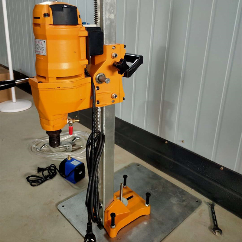 hz-18电动钻孔取芯机 公路护栏钻孔机 混凝土取样机厂家直销