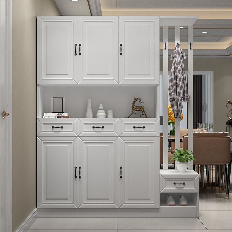 客厅隔断屏风鞋柜一体简约现代酒柜装饰进门间厅入户玄关柜置物架