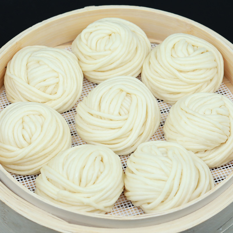 金丝卷银丝卷天津特产馒头花卷酒店饭店餐饮用特色半成品面食早餐