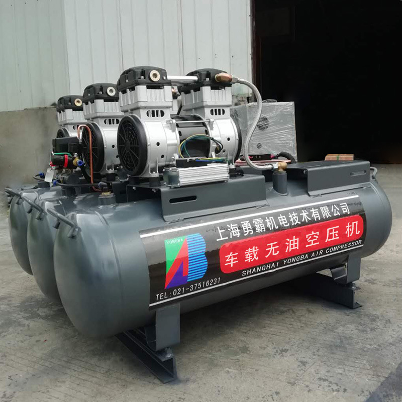48v直流无油空压机车载空气压缩机ybw250iii