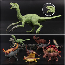 包邮仿真恐龙玩具霸王龙静态摆件儿童男孩塑胶实心模型套装跨境
