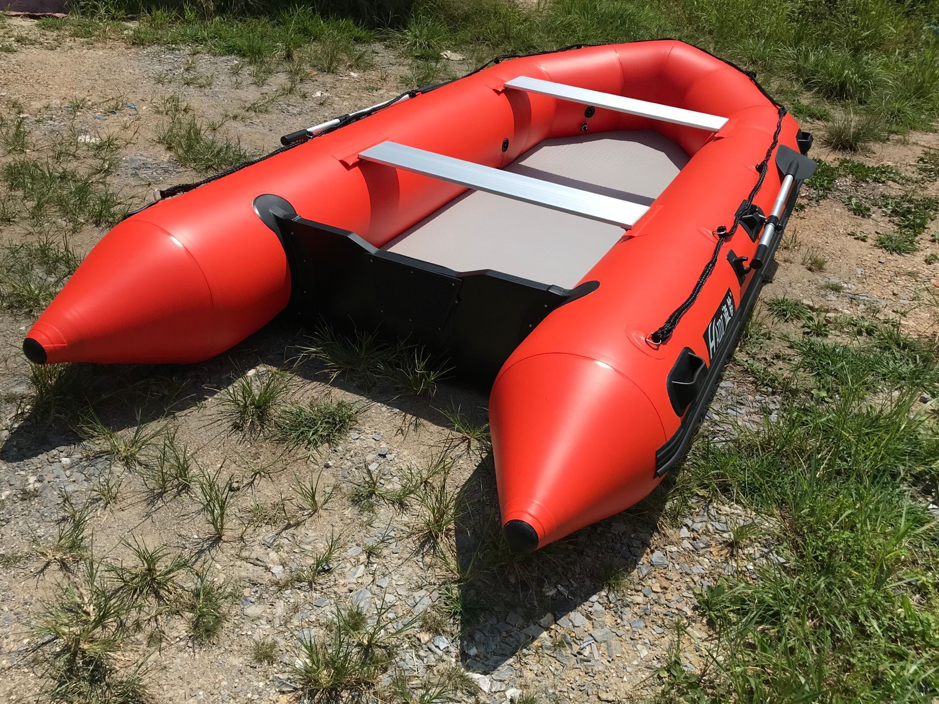 海笛源头工厂应急冲锋舟防汛橡皮艇救生皮划艇救援充气船铝合金底