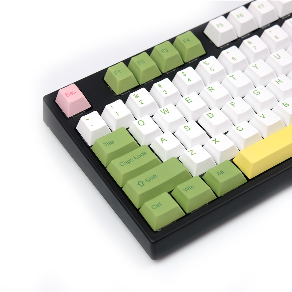 莫吉托pbt五面原厂热升华键帽机械键盘用小全套兼容cherry个性