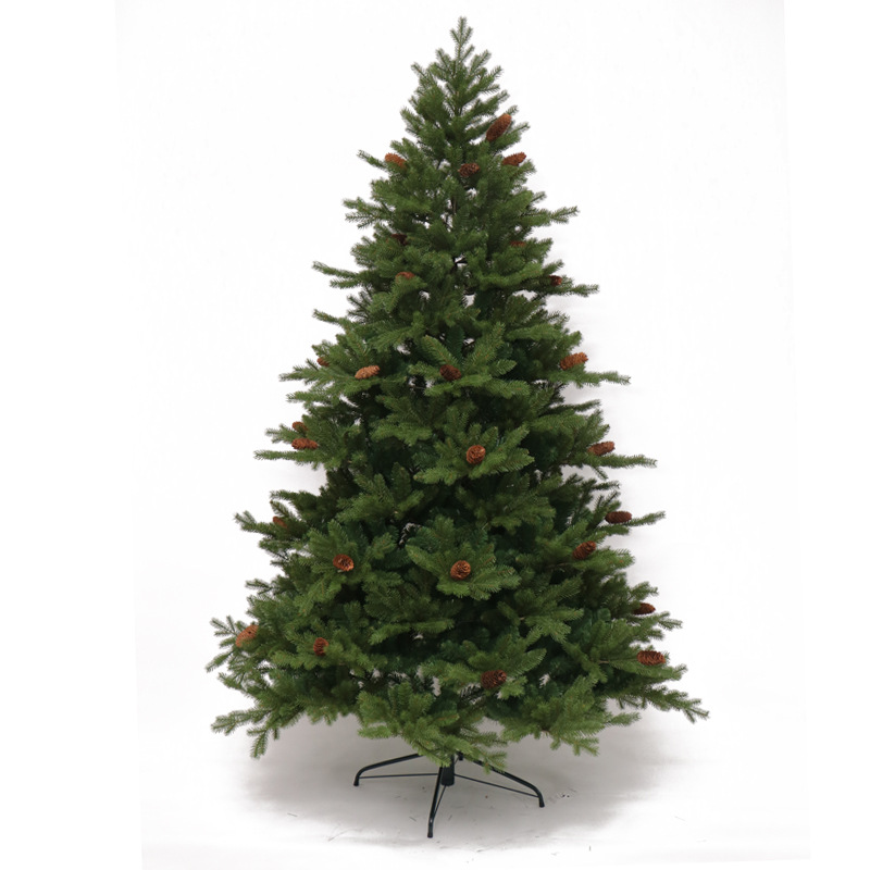 Christmas Decorations Cross-Border Christmas Tree Mixed Encryption Pe + Pvc Mixed Automatic Ultra-Fine-Meshed Thickening Christmas Tree