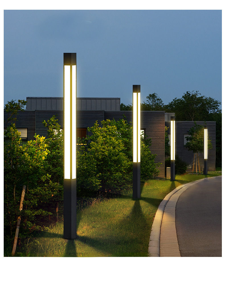 户外高杆灯防水庭院灯花园别墅灯柱小区公园3米灯景观通道4米路灯