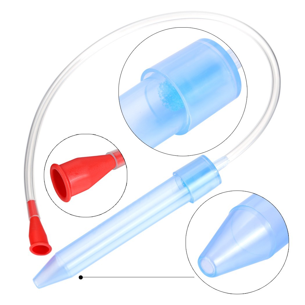 宝宝吸鼻器婴儿口吸式鼻涕吸取鼻塞通鼻神器婴幼儿新生儿童清洁器