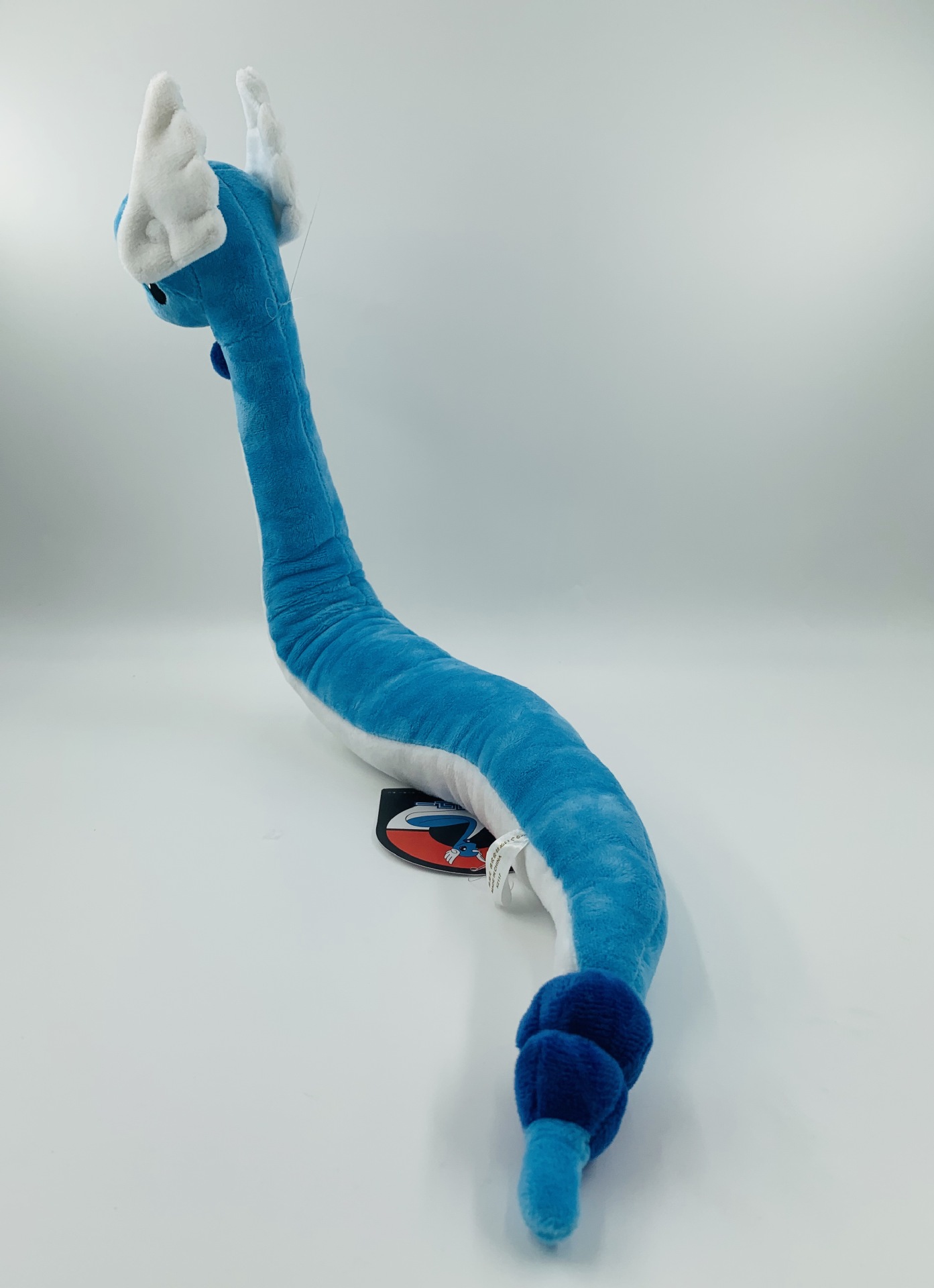 大号68cm 哈克龙 异色 蓝色 粉色 毛绒公仔 带骨架 可弯曲 造型