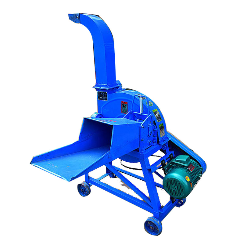 粮食谷物粉碎机10吨玉米秸秆铡揉草机干湿两用青饲料粉碎机