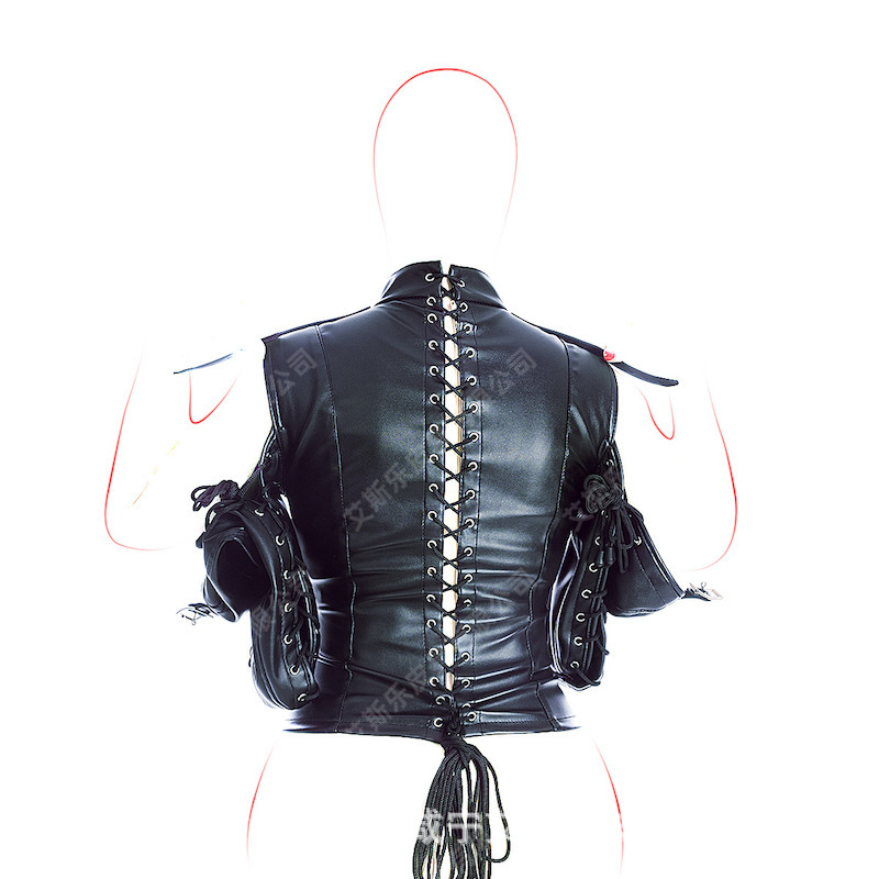 全包衣双臂系带拘束衣系睡袋捆绑禁锢衣木乃伊束缚袋性感男女可穿