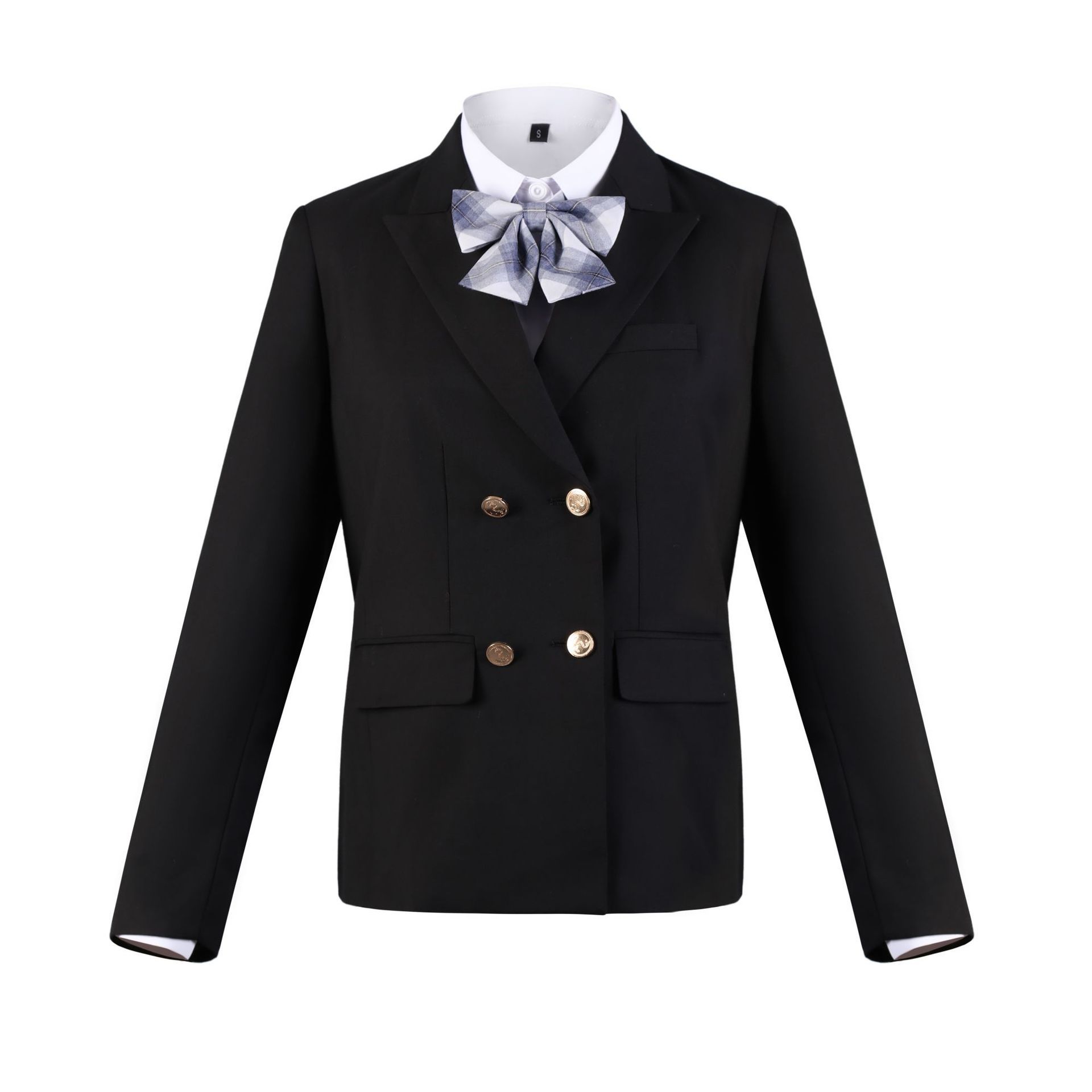 2020春秋装新款小西装女外套时尚英伦校园风女士小西装外套jk制服