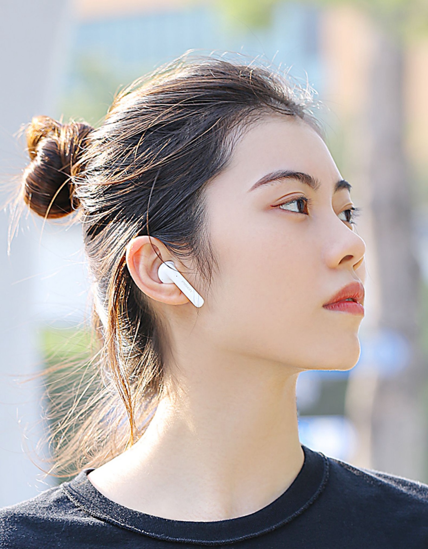 品胜t-buds3蓝牙耳机适用真无线双耳半入耳式运动耳机无延迟手机