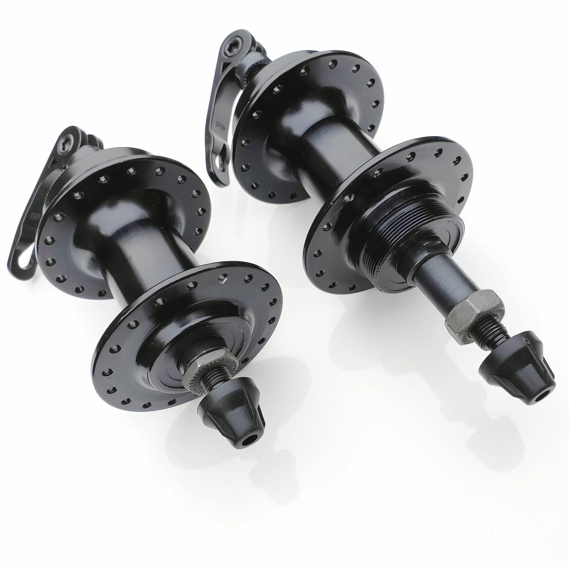 山地车培林花鼓/自行车轴承花鼓/32孔36孔铝合金旋式快拆花鼓