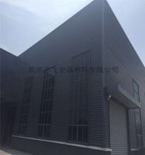 深圳海南工业厂房外墙横装铝镁锰波纹板 1.2厚铝合金波浪板