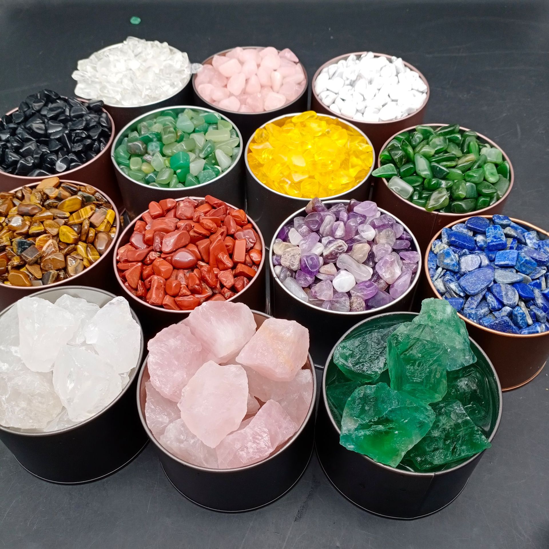 扩香石 扩香石原石 无火香薰原石 粉水晶原石 工艺品用石