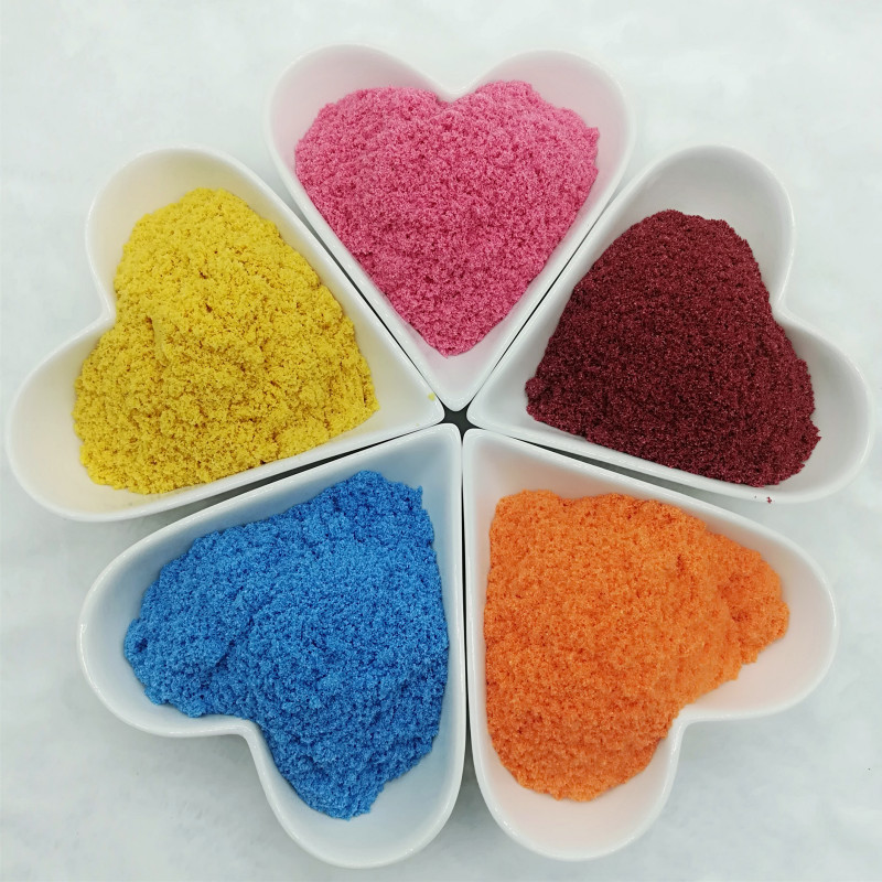 太空棉花沙儿童彩色不粘手太空沙diy造型沙拉力沙游乐场沙盘沙