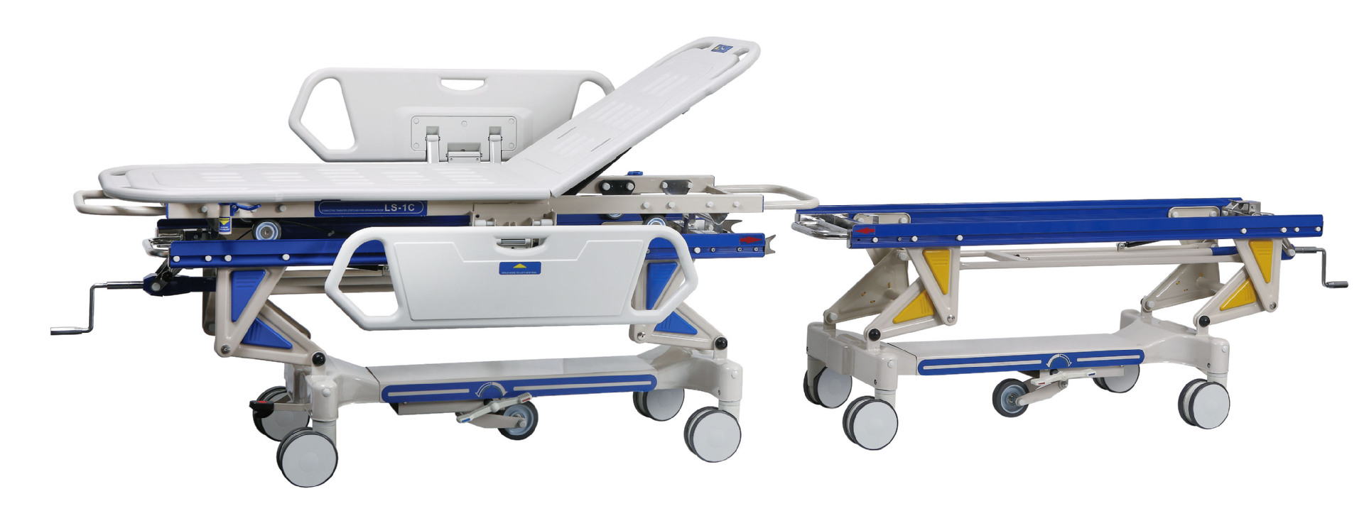 急救车医用抢救床 abs液压升降胃镜手术转运急诊室检查交接转换床