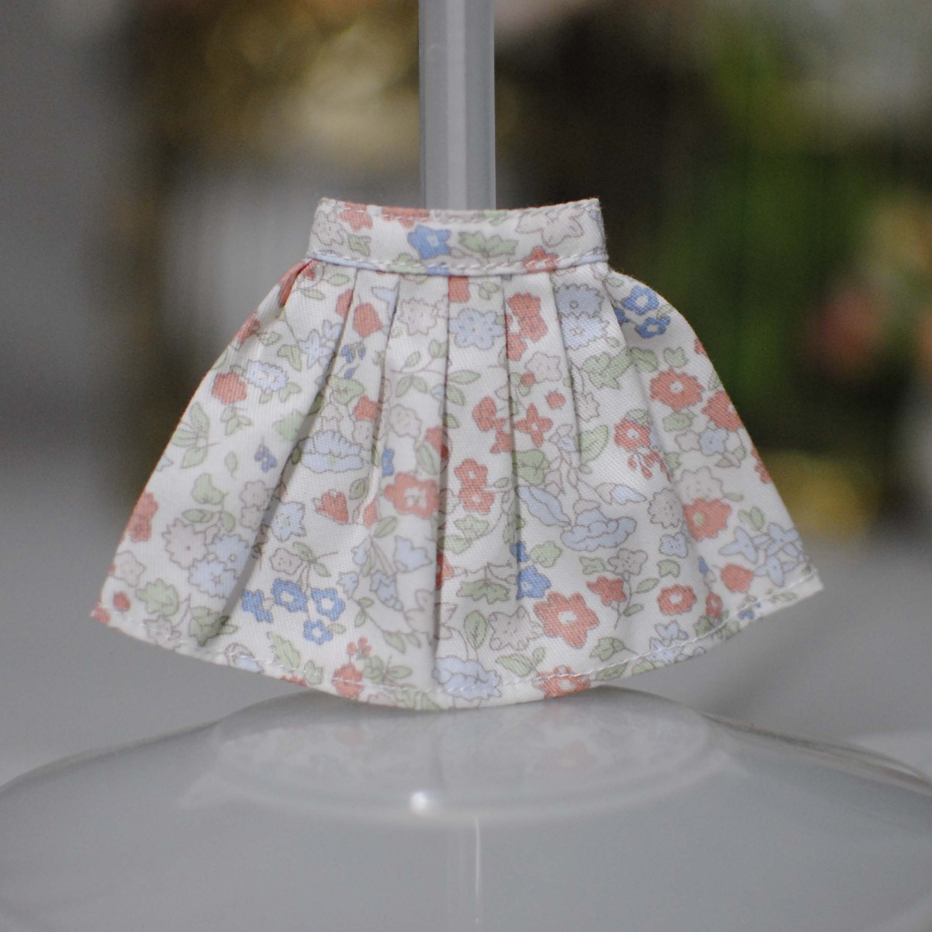 doll人偶娃衣小布短裙 6分娃娃 换装心怡娃娃玩偶衣服 裙子小花裙