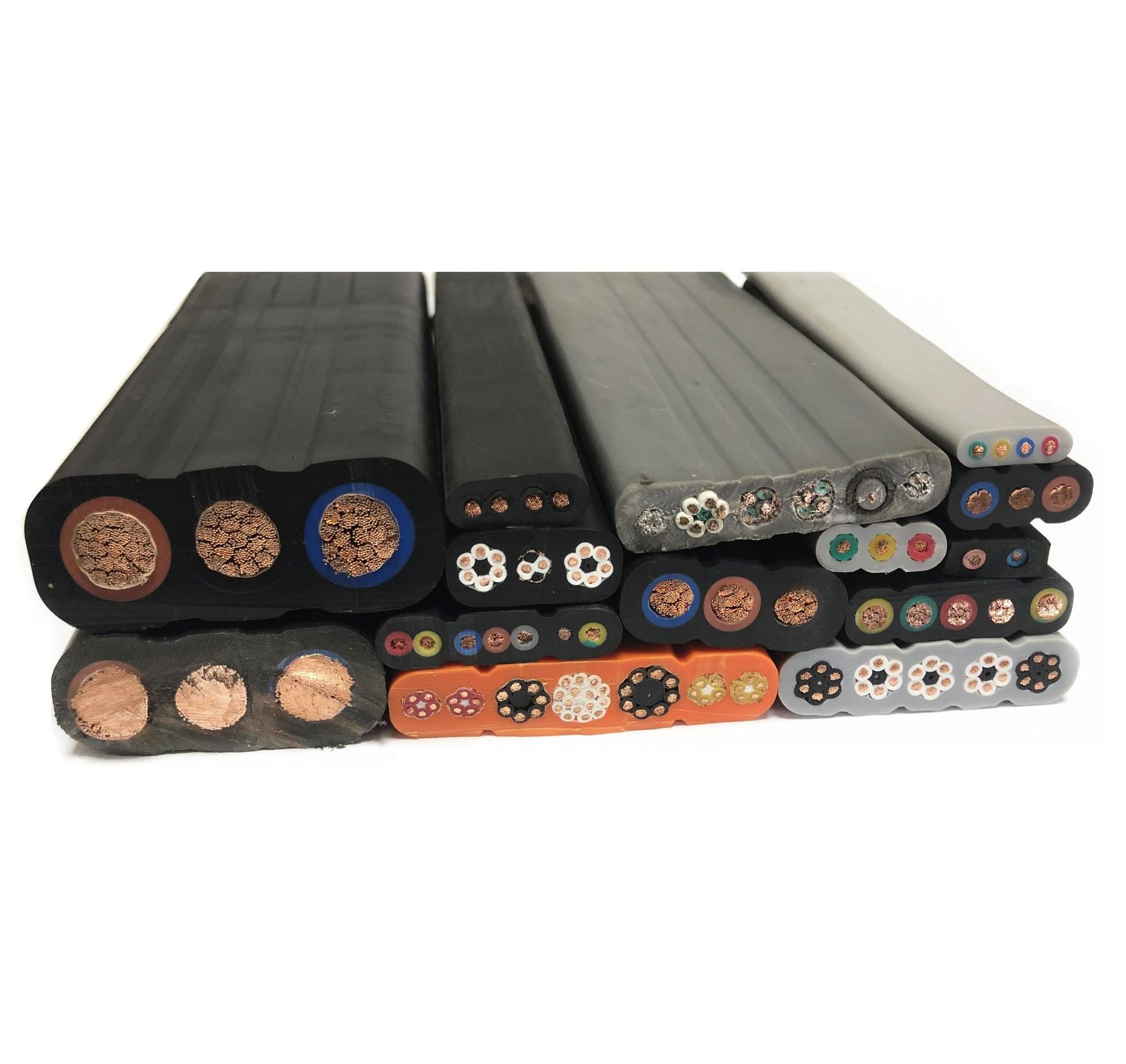 厂家定制 扁电缆 tvvb/yffb/yvfb 电梯线 天车行车起重扁平电缆线