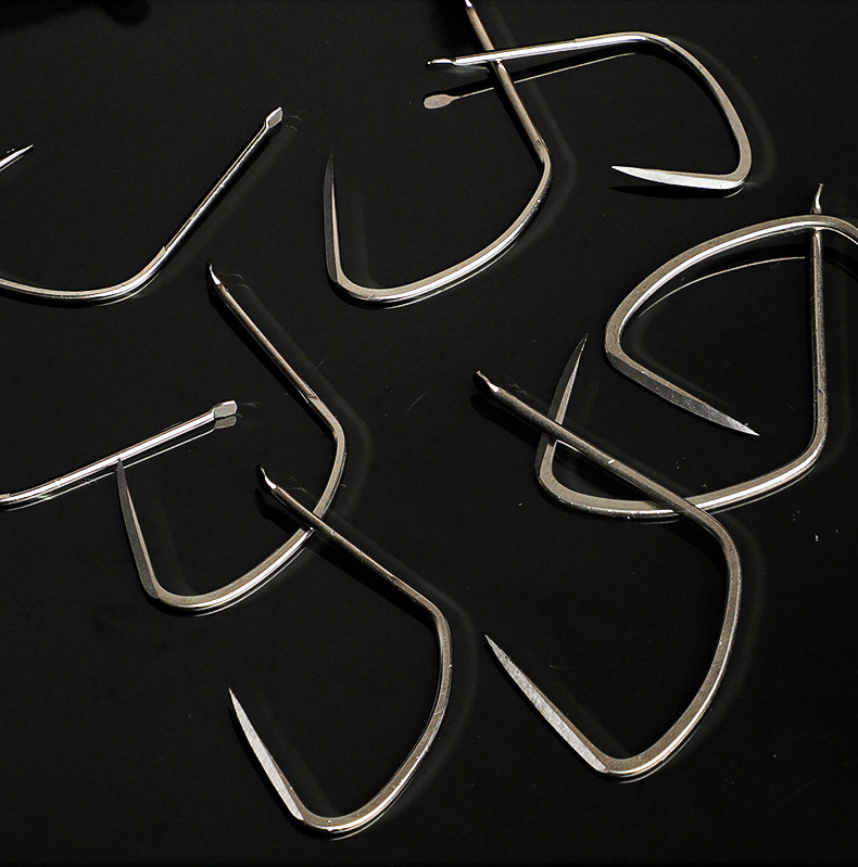 战锚刀锋改进新关东锚鱼单钩角钩大号锚钩手研锚钩刀尖锚钩