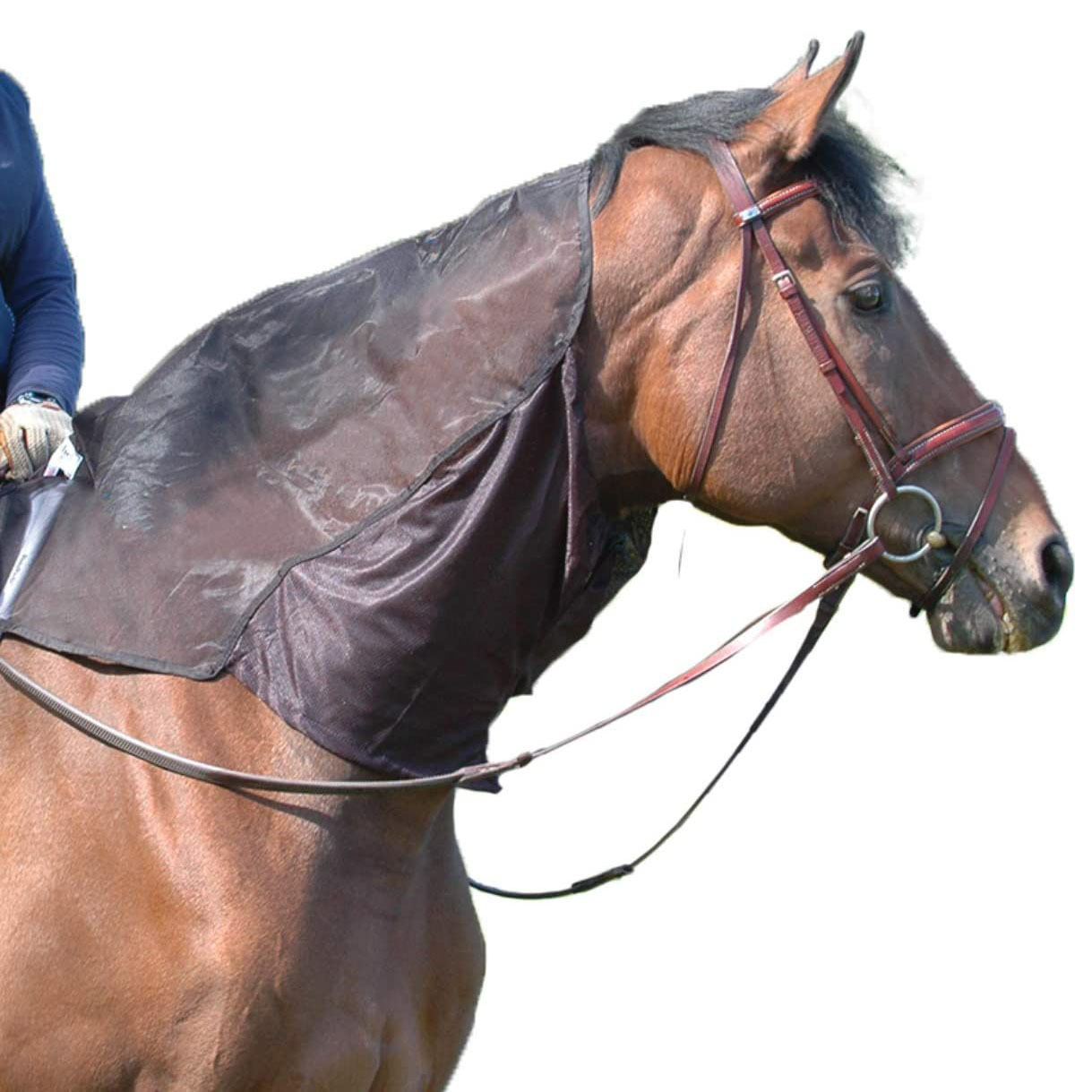 马术用品 马脖套 透气舒适 防蝇虫马脖子保护套