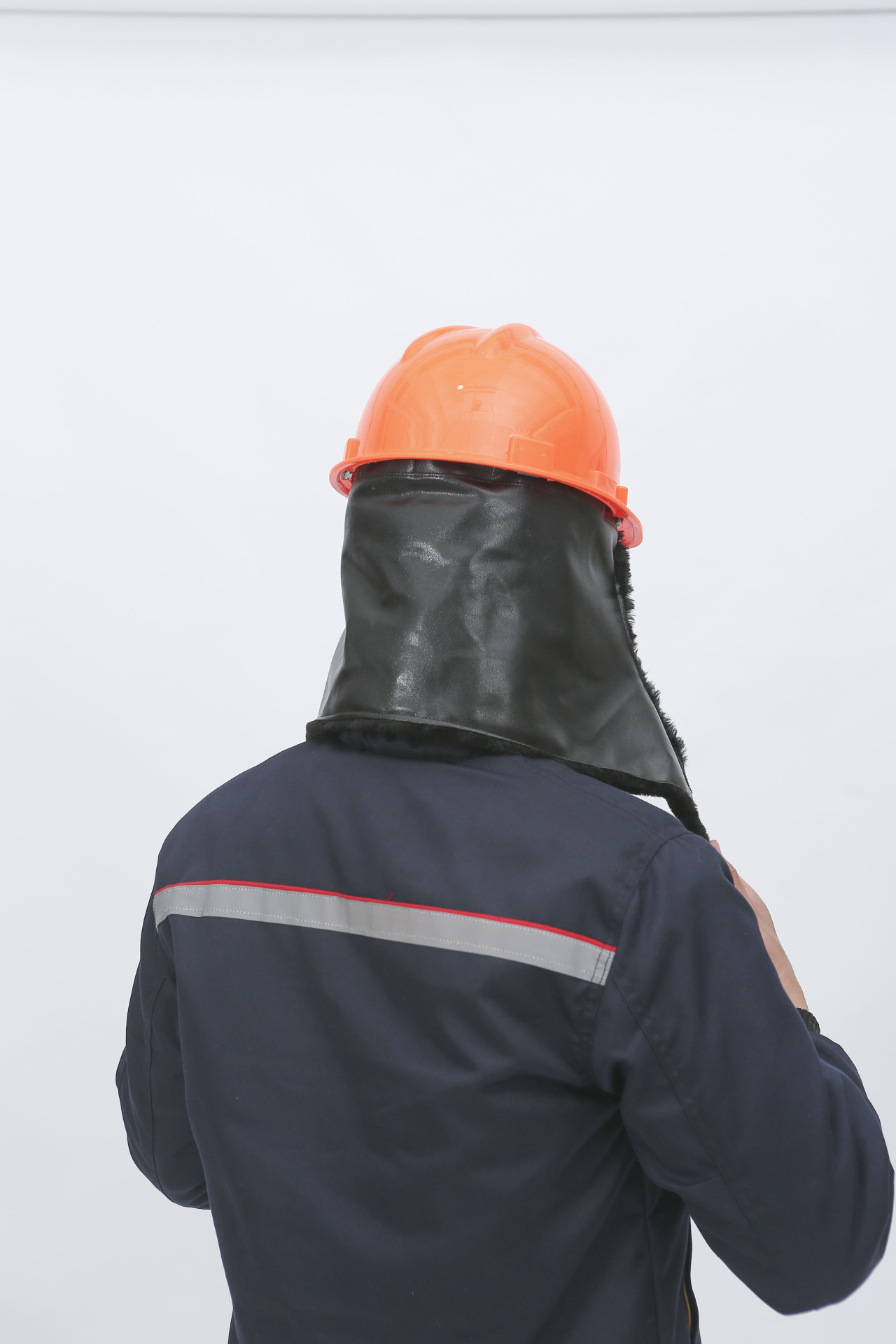 冬季棉安全帽建筑棉帽衬防寒保暖加绒内胆加厚可拆卸棉头套棉内衬