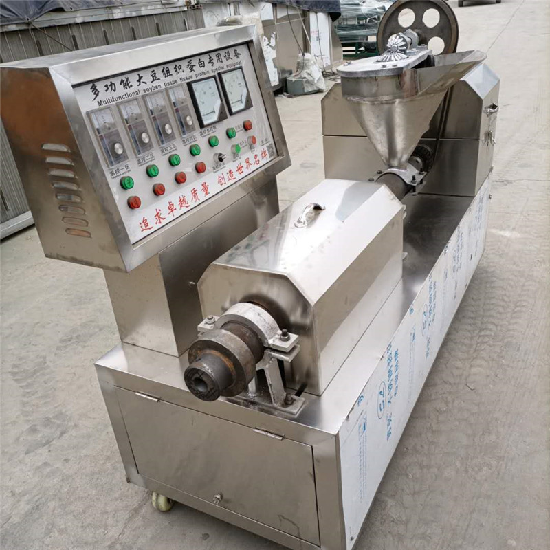 现货供应蛋白肉机人造肉机加工设备自动控温豆皮机面筋片面藕设备