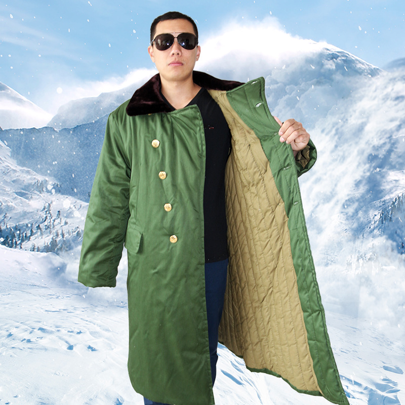 厂家定制加绒劳保棉大衣冷库防寒棉服民政救灾大衣现货批发