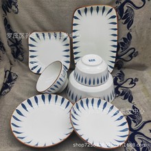 活动捆绑用米饭碗汤碗鱼盘饭盘多元店用多种规格陶瓷碗盘餐具