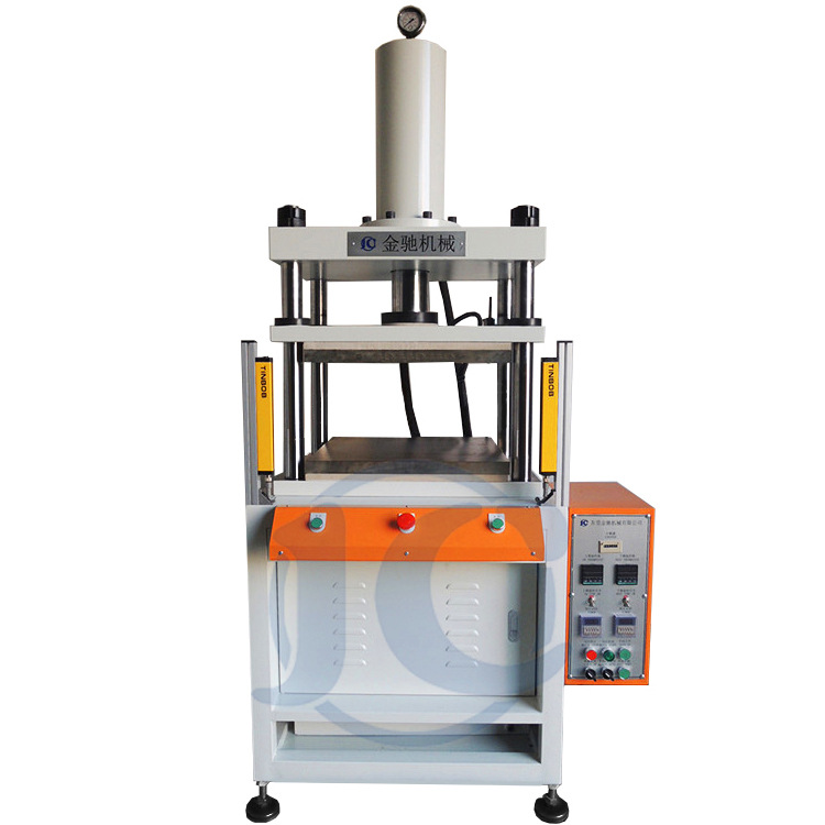 金驰源头厂家直供四柱热压机 pvc塑胶热焊机 平面恒温热压成型机
