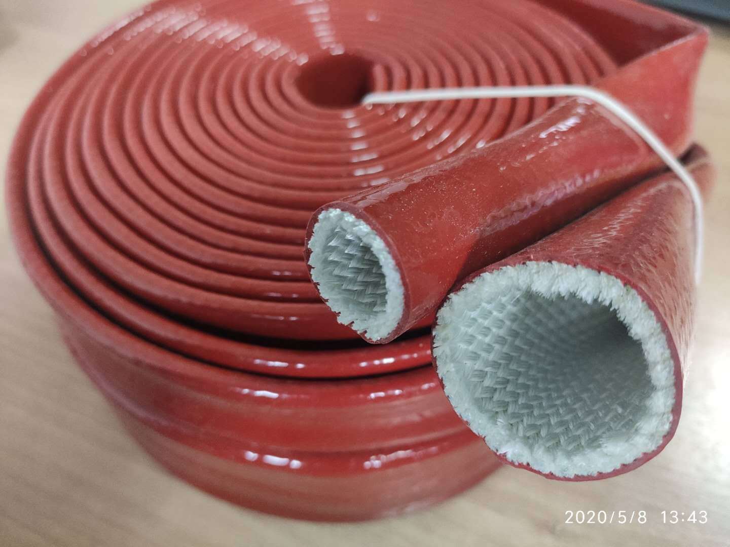 硅胶管 绝缘套管 不锈钢金属软管保护套 阻燃玻纤管